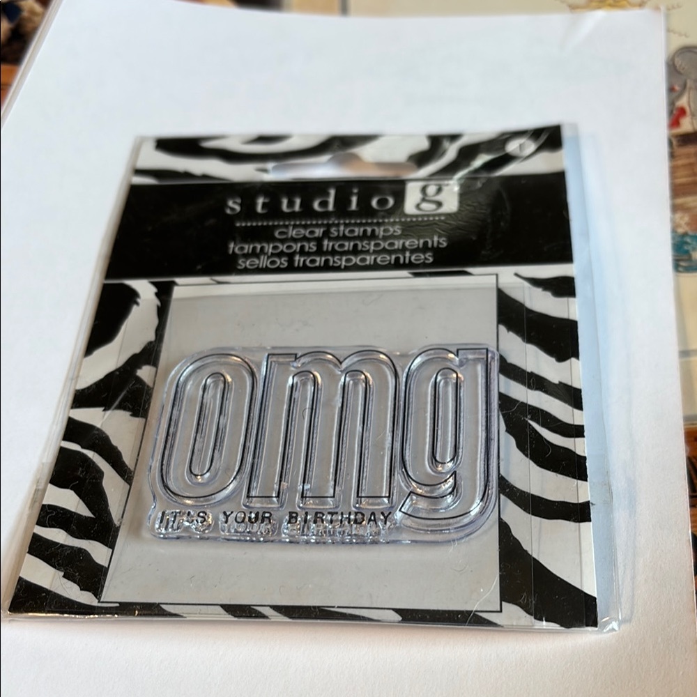 Studio G Clear Stamps - OMG Design